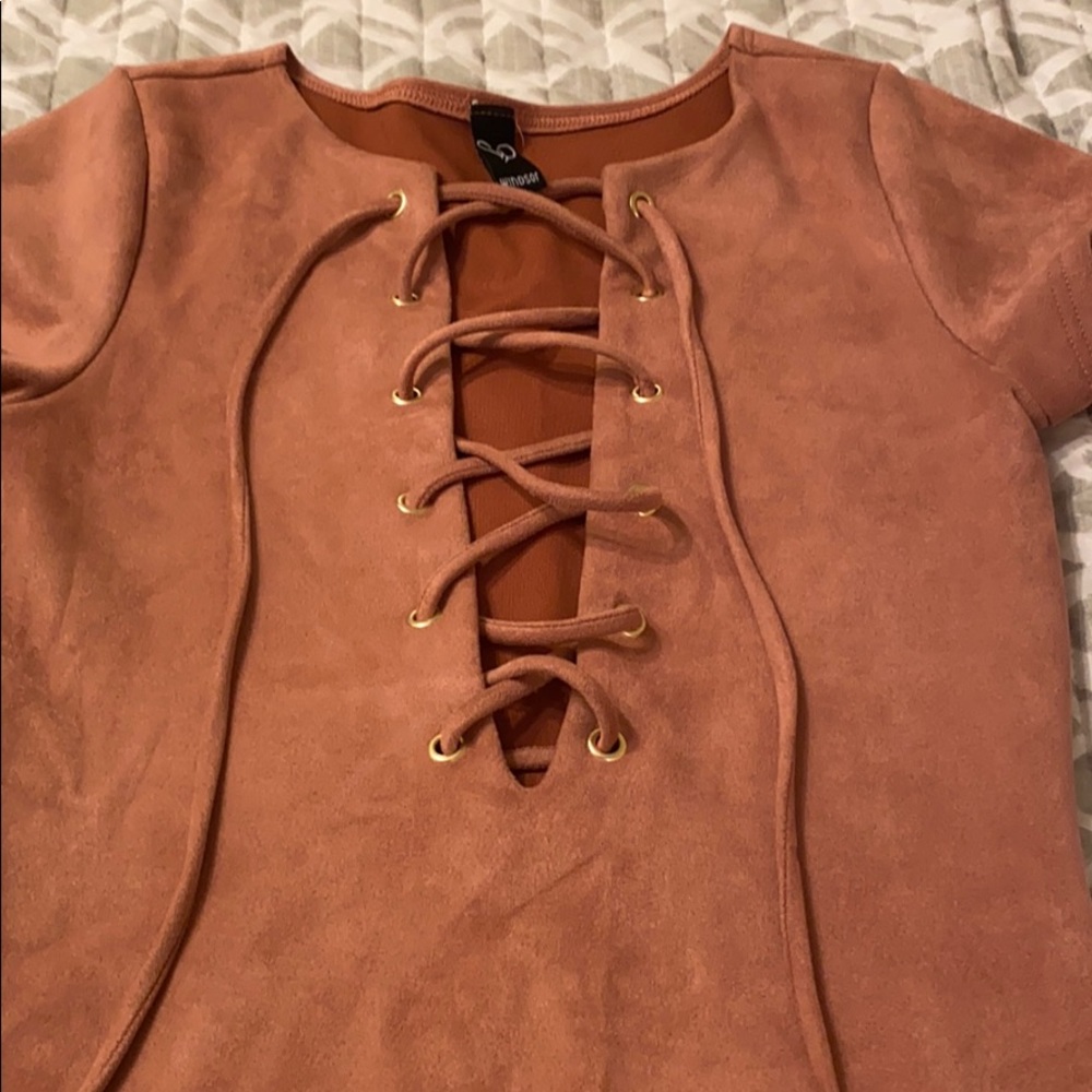 Suede pink dress 🌸3 for $15 - Picture 2 of 4